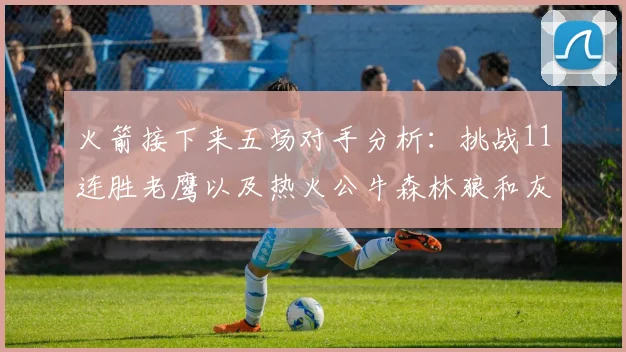 火箭接下来五场对手分析：挑战11连胜老鹰以及热火公牛森林狼和灰熊